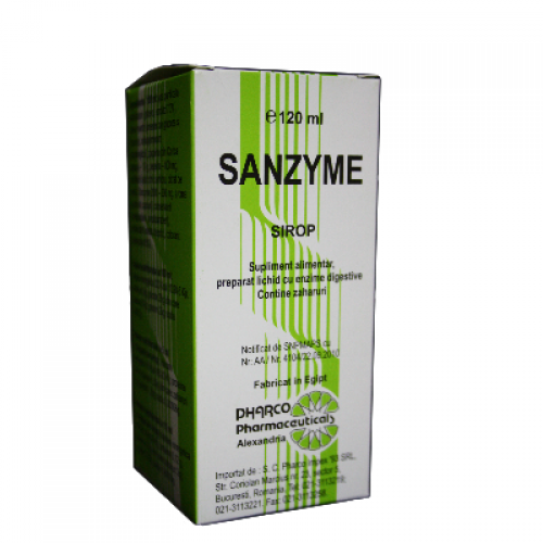 Sanzyme sirop x 120 ml